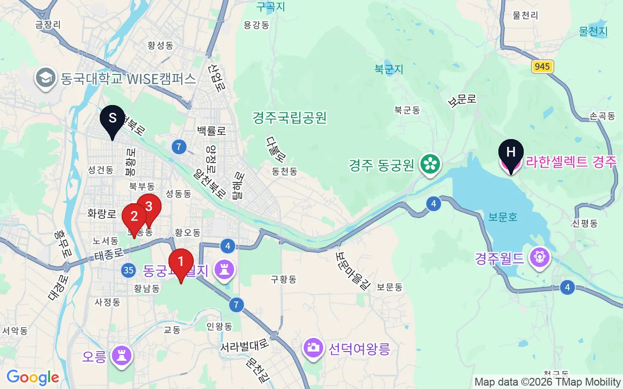 3일차 동선 지도