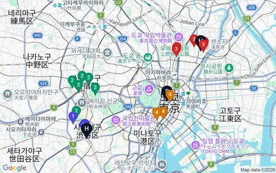 도쿄 3박 4일 여행 코스 — 시간과 동선까지 정리한 일정표